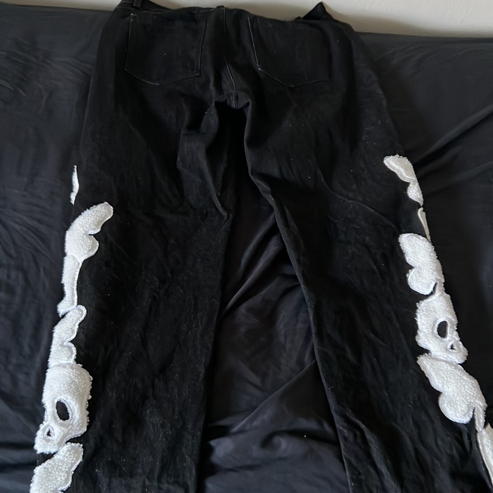 Chenille Patch Jeans - image 2